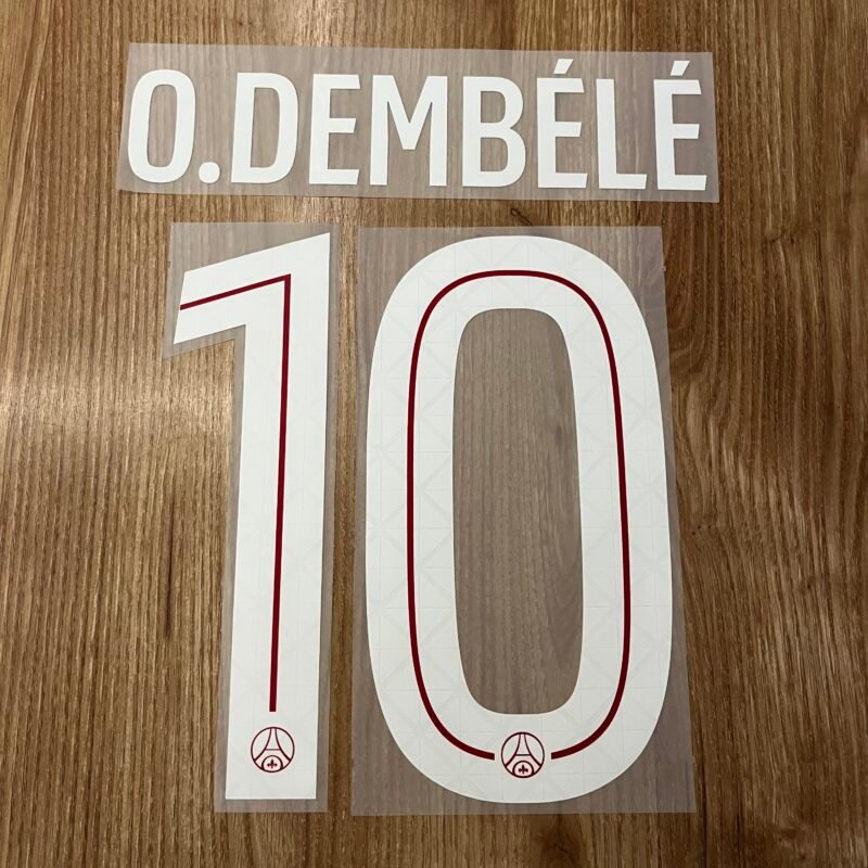 2025 - 26 PARIS ST GERMAIN HOME CUP NAMESET DEMBELE