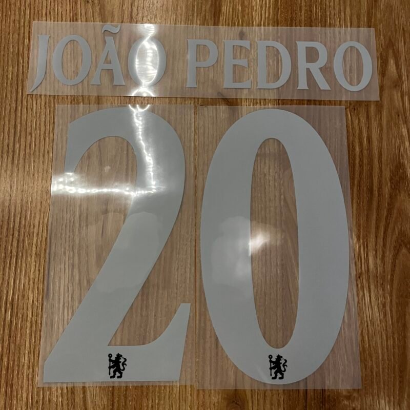 2025 - 26 CHELSEA THIRD CUP NAMESET JOAO PEDRO