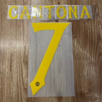 2025 - 26 MANCHESTER UNITED THIRD CUP NAMESET CANTONA