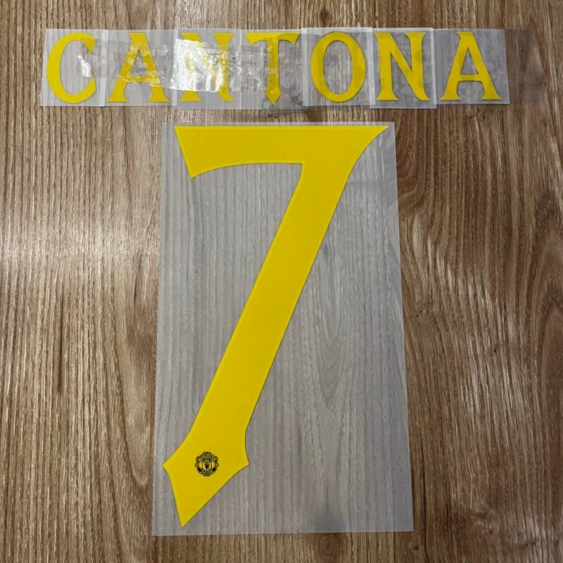 2025 - 26 MANCHESTER UNITED THIRD CUP NAMESET CANTONA