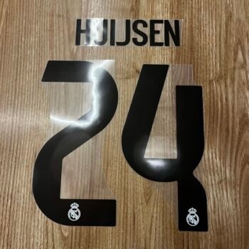 2025 - 26 REAL MADRID HOME CUP NAMESET HUIJSEN