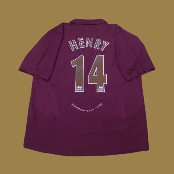 2005 – 06 ARSENAL HOME SHIRT HENRY