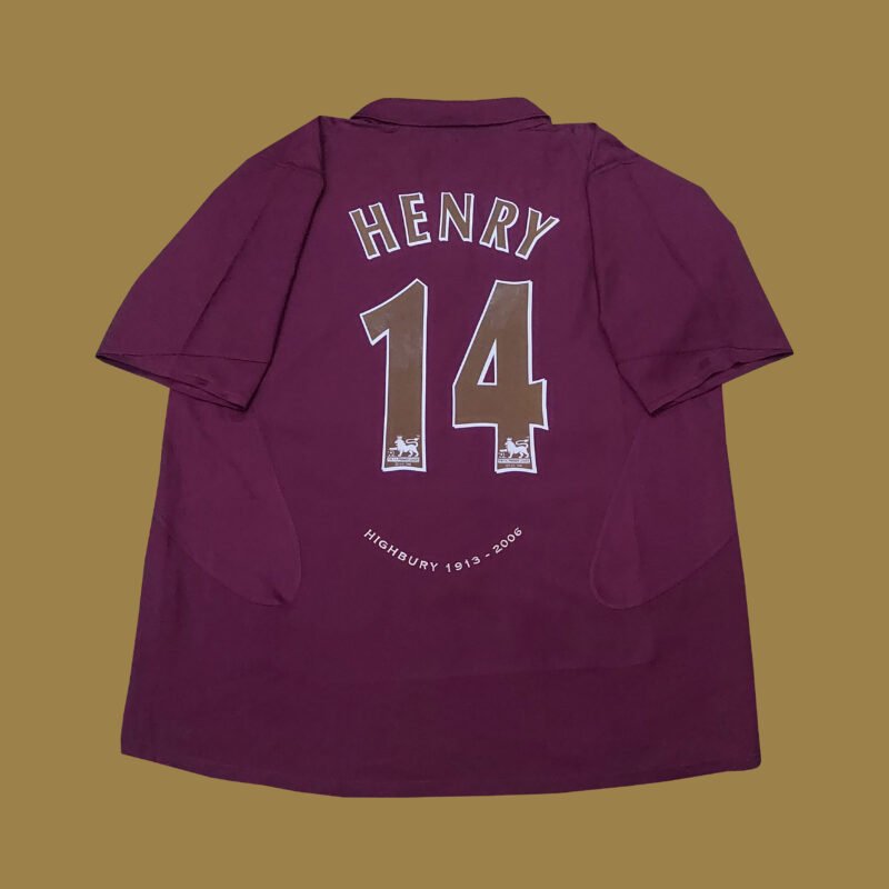 2005 – 06 ARSENAL HOME SHIRT HENRY