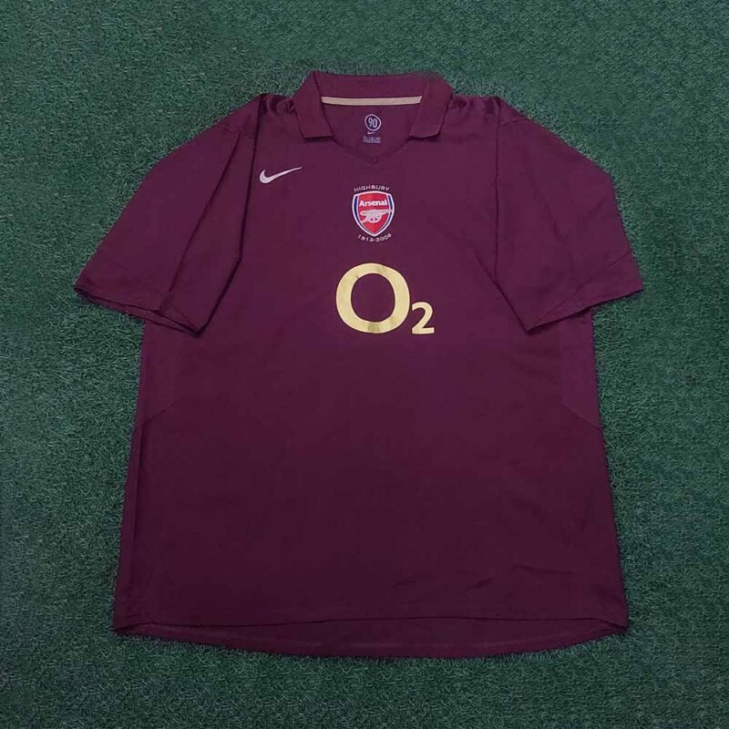 2005 – 06 ARSENAL HOME SHIRT HENRY - Image 2