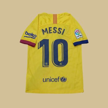 2019 – 20 BARCELONA AWAY BOYS SHIRT MESSI