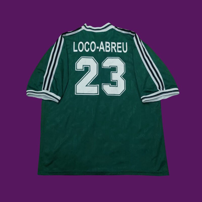 1997 – 98 DEPORTIVO DE LA CORUÑA AWAY SHIRT LOCO ABREU