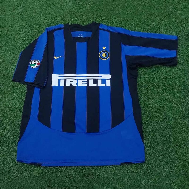 2003 – 04 INTER MILAN HOME SHIRT ZANETTI - Image 2