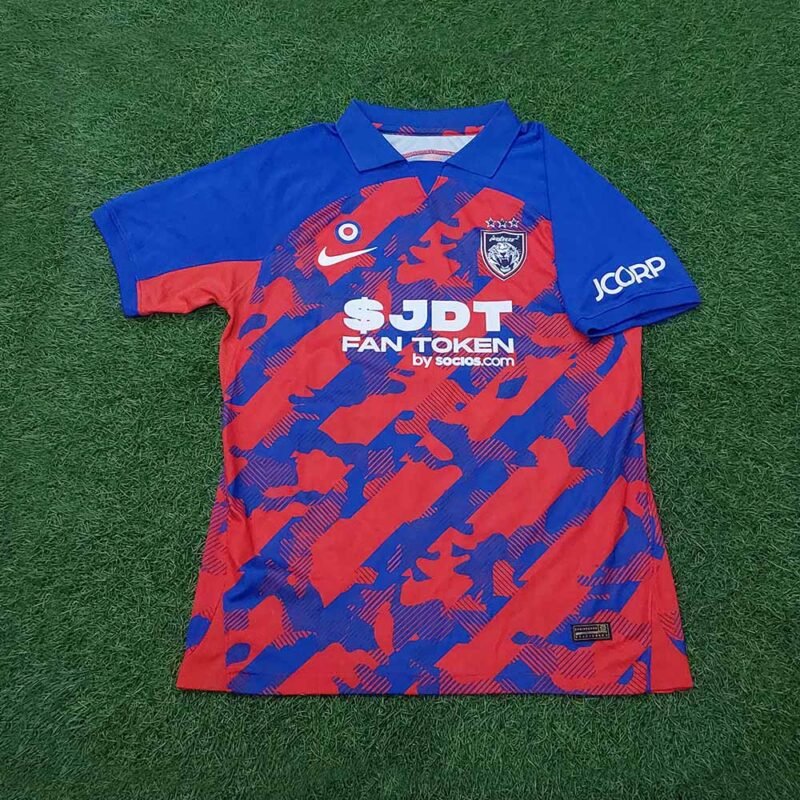 2023 JOHOR DARUL TA’ZIM HOME PLAYER ISSUE SHIRTS JORDI AMAT - Image 2