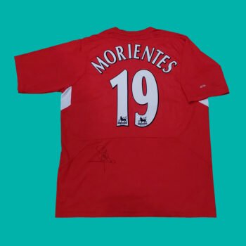 2004 – 06 LIVERPOOL HOME SHIRT MORIENTES