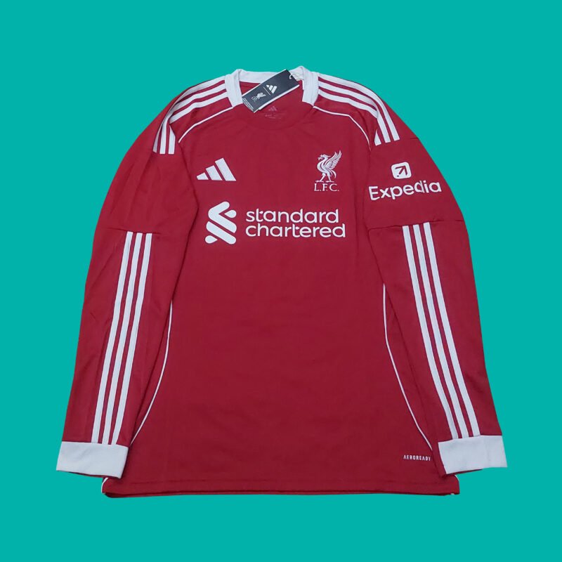 2025 – 26 LIVERPOOL HOME LS SHIRT