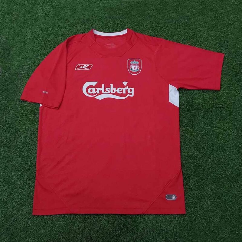 2004 – 06 LIVERPOOL HOME SHIRT MORIENTES - Image 2