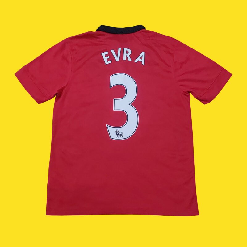 2013 – 14 MANCHESTER UNITED HOME SHIRT EVRA