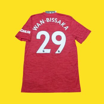 2020 – 21 MANCHESTER UNITED HOME SHIRT WAN-BISSAKA