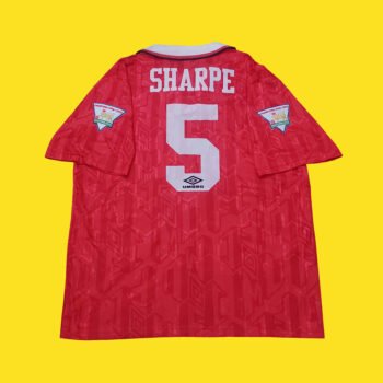 1993 – 94 MANCHESTER UNITED HOME SHIRT SHARPE