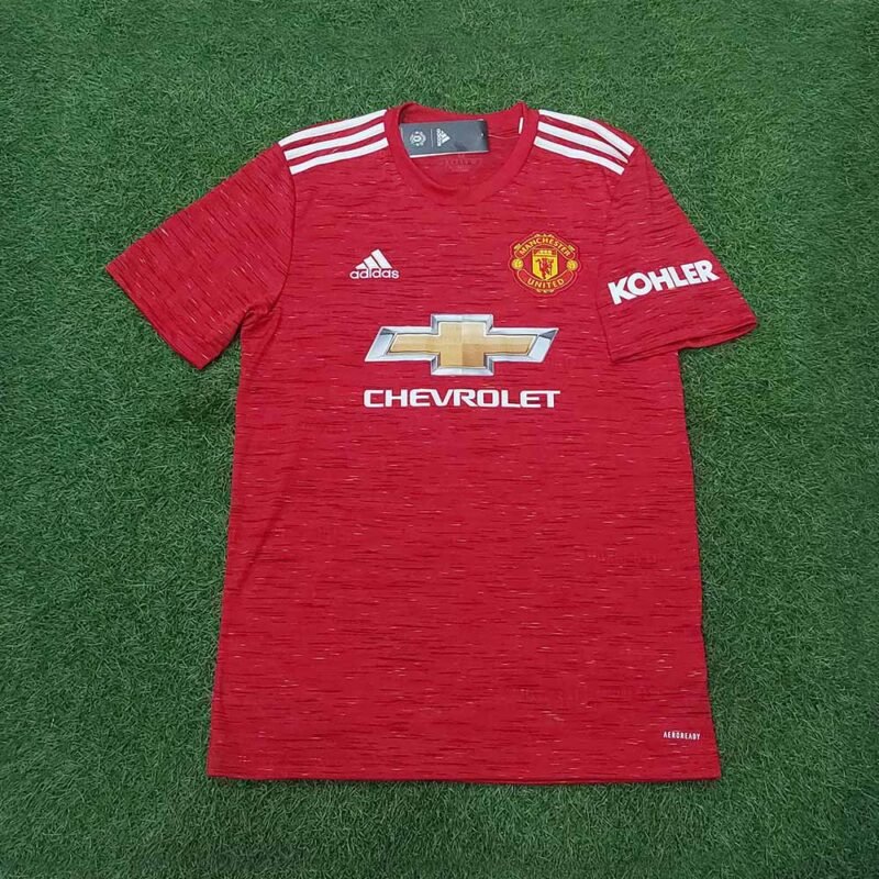 2020 – 21 MANCHESTER UNITED HOME SHIRT WAN-BISSAKA - Image 2