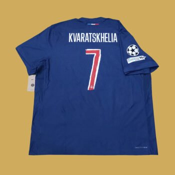 2024– 25 PARIS SAINT-GERMAIN HOME AUTHENTIC DRI-FIT ADV P2R SHIRT KVARATSKHELIA