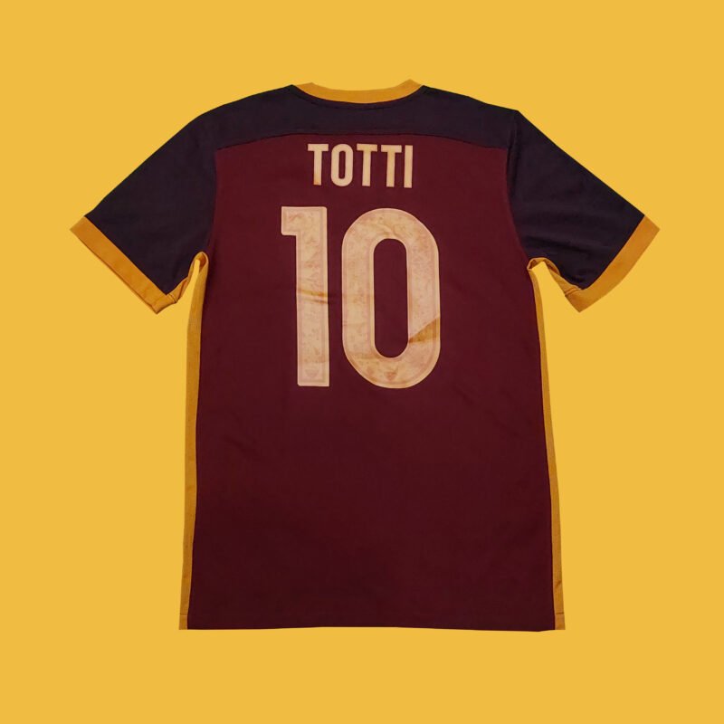 2015 – 16 AS ROMA HOME SHIRT TOTTI