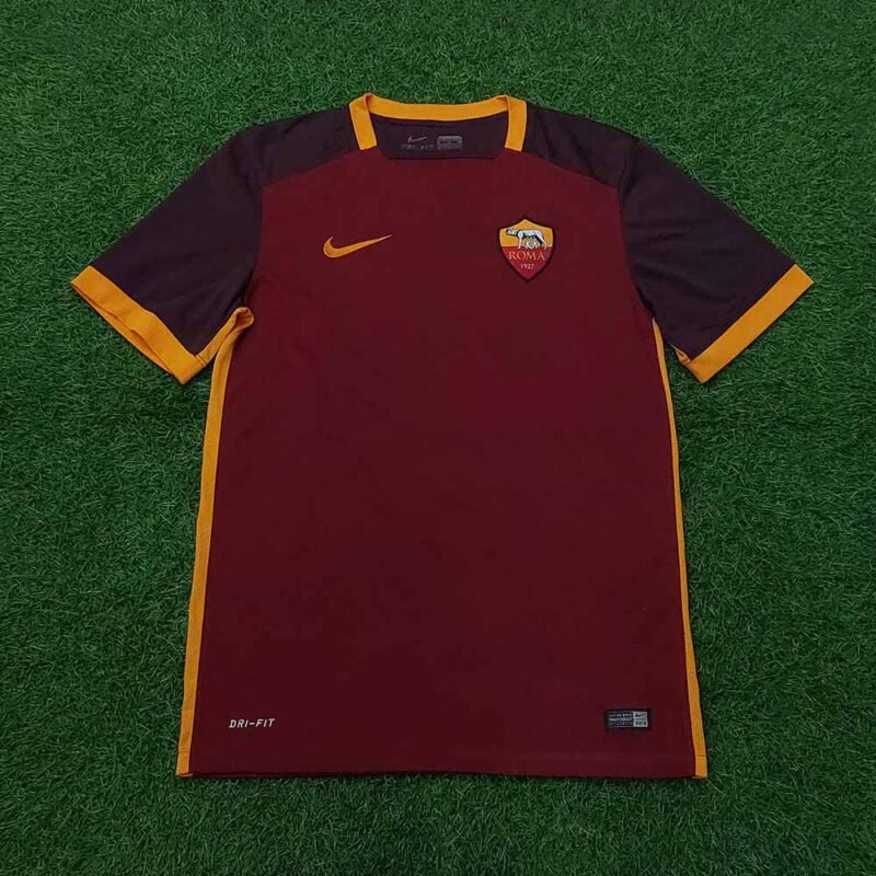 2015 – 16 AS ROMA HOME SHIRT TOTTI - Image 2