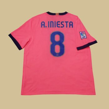2009 – 10 BARCELONA AWAY SHIRT INIESTA