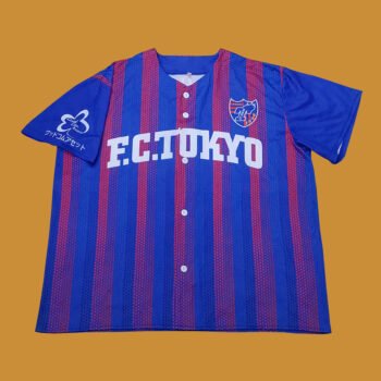 2020 FC TOKYO HOME BASEBALL STYLE SHIRTS