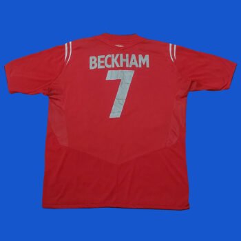 2004 ENGLAND AWAY SHIRT BECKHAM