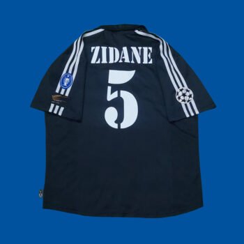 2002 – 03 REAL MADRID AWAY CHAMPIONS LEAGUE SHIRT ZIDANE
