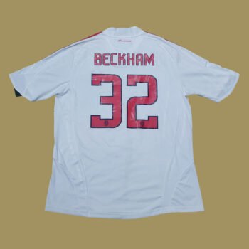 2008 – 09 AC MILAN AWAY SHIRT BECKHAM