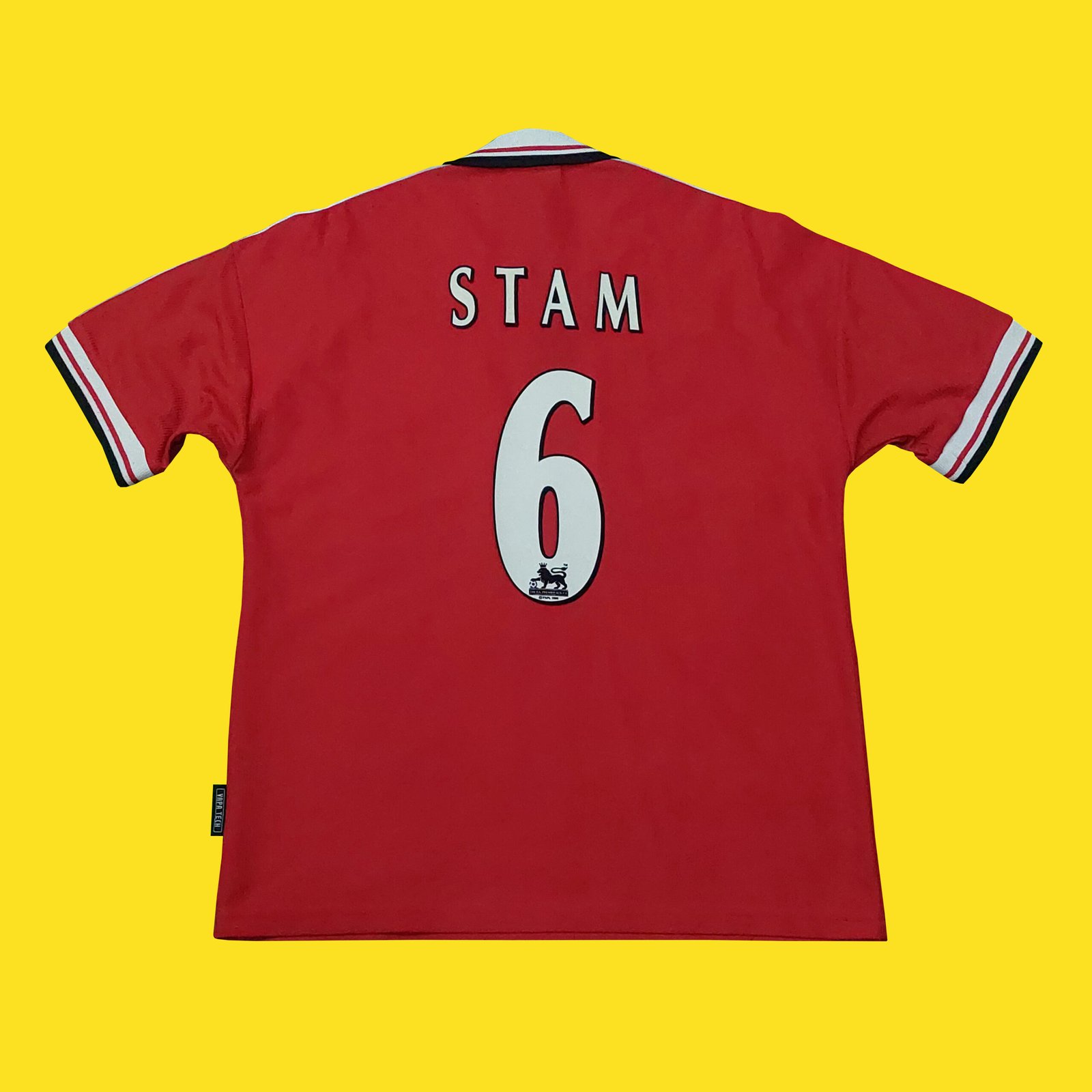 1998 – 00 MANCHESTER UNITED HOME SHIRT STAM