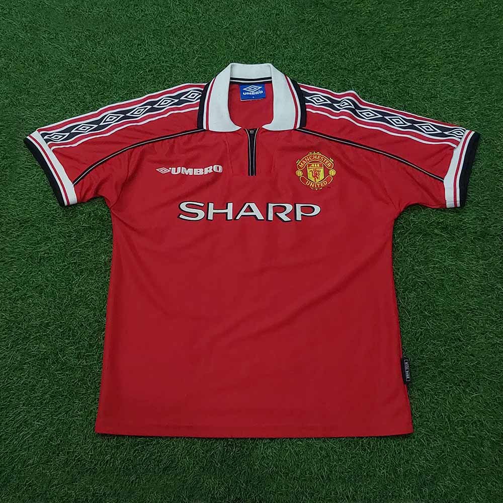 1998 – 00 MANCHESTER UNITED HOME SHIRT STAM - Image 2