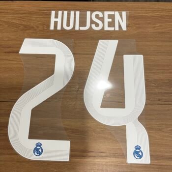2025 - 26 REAL MADRID THIRD CUP NAMESET HUIJSEN