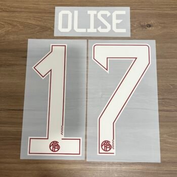 2025 - 26 BAYERN MUNCHEN THIRD NAMESET OLISEH