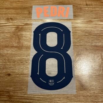 2025 - 26 BARCELONA THIRD CUP NAMESET PEDRI