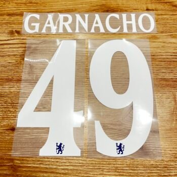 2025 - 26 CHELSEA HOME CUP NAMESET GARNACHO
