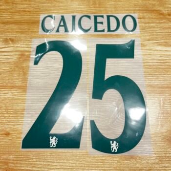 2025 - 26 CHELSEA AWAY CUP NAMESET CAICEDO