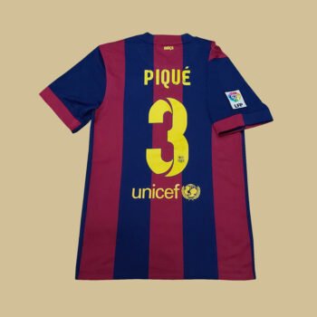 2014 – 15 BARCELONA HOME SHIRT PIQUÉ