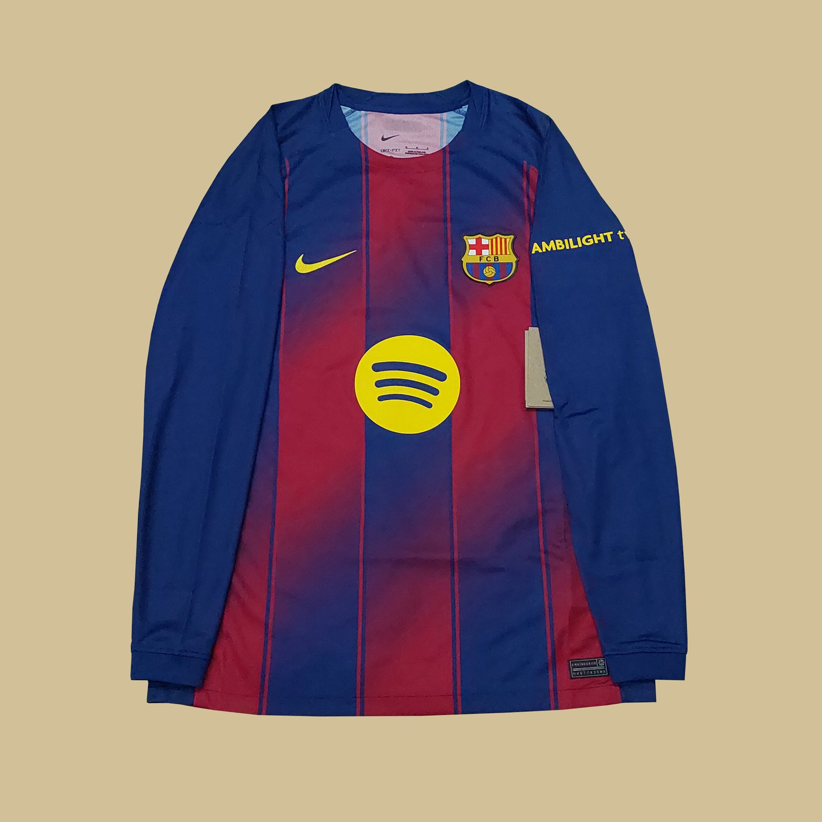 2025 – 26 BARCELONA HOME LS SHIRT