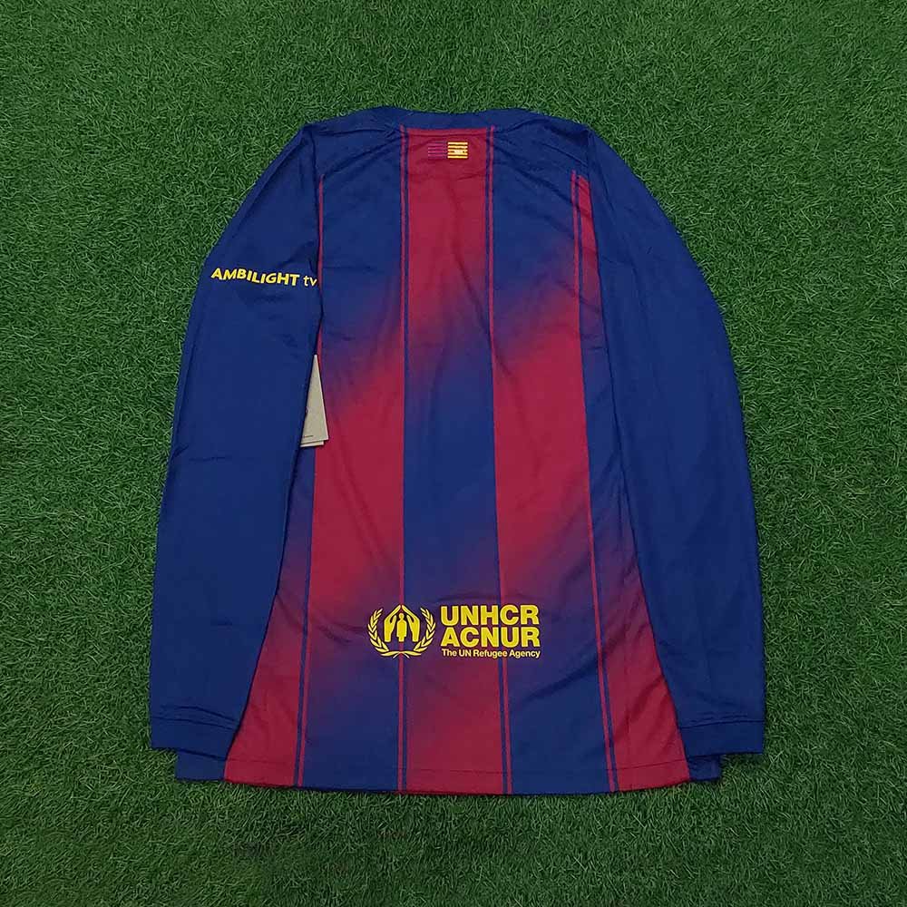 2025 – 26 BARCELONA HOME LS SHIRT - Image 2