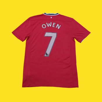 2011 – 12 MANCHESTER UNITED HOME SHIRT OWEN
