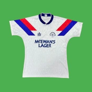 1990 - 91 GLASGOW RANGERS AWAY SHIRT