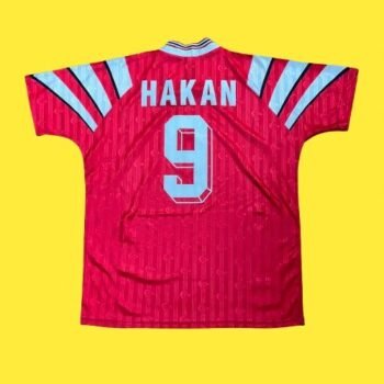 1996 - 97 TURKEY HOME SHIRT HAKAN SUKUR