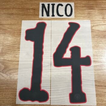 2025 - 26 MANCHESTER CITY AWAY CWC NAMESET NICO