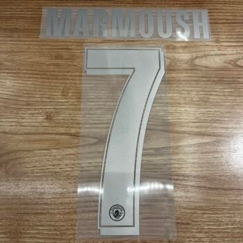 2025 - 26 MANCHESTER CITY AWAY CUP NAMESET MARMOUSH