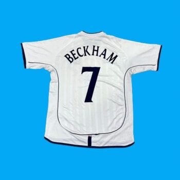 2002 - 03 ENGLAND HOME SHIRT BECKHAM