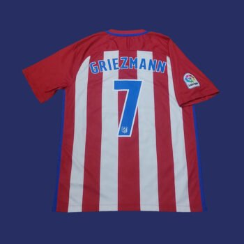 2016 – 17 ATLETICO MADRID HOME SHIRT GRIEZMANN
