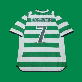 2001 – 03 CELTIC HOME SHIRT LARSSON