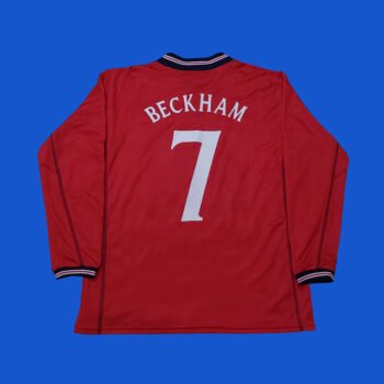 2002 ENGLAND AWAY TEMPLATE LS SHIRT BECKHAM