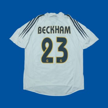 2004 – 05 REAL MADRID HOME SHIRT BECKHAM