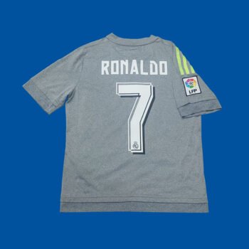 2015 – 16 REAL MADRID AWAY BOYS SHIRT RONALDO