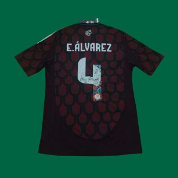 2024 MEXICO HOME SHIRT EDSON ÁLVAREZ (DÍA DE MUERTOS SPECIAL NAMESET)