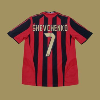 2005 – 06 AC MILAN HOME SHIRT SHEVCHENKO